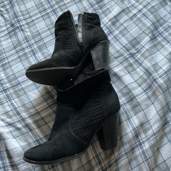 Black Worthington ankle boots size 5.5 - Picture 3 of 4